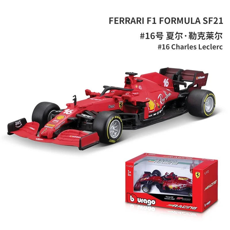 1:43 F1 Team Red Bull Racing RB19 RB20 Mclaren MCL38 MCL60 W15 Formula