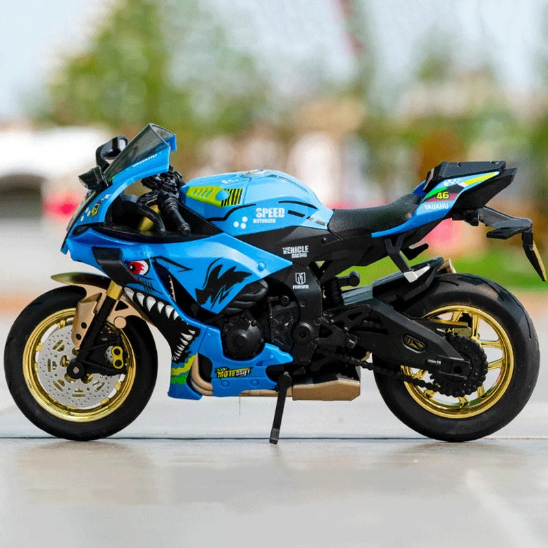 1:10 Yamaha YZF-R1 Kawasaki H2R
