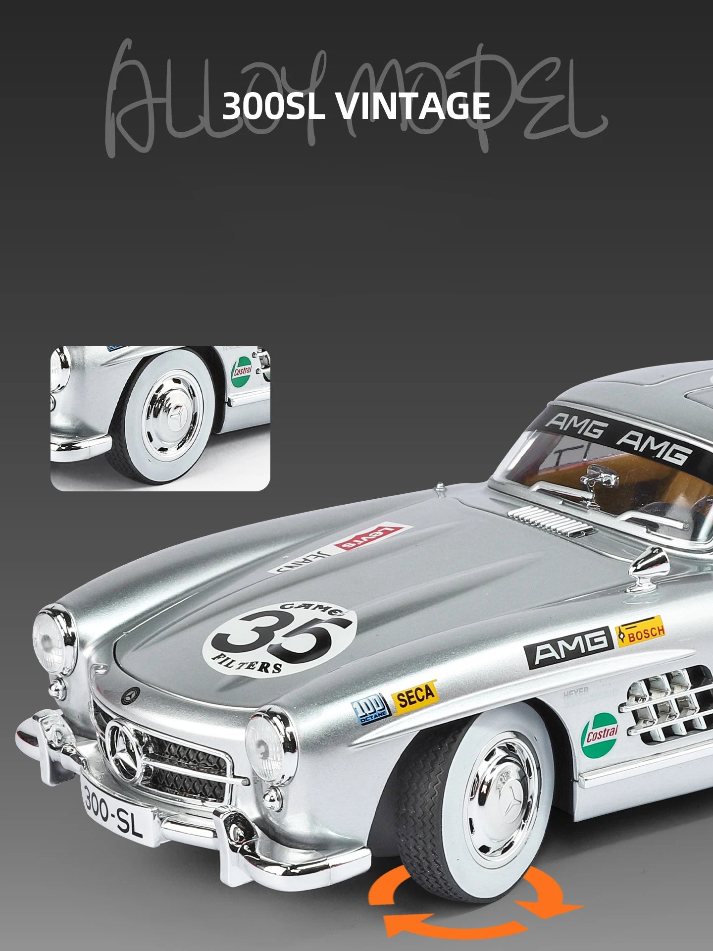1:18 Mercedes-Benz 300 SL Vintage