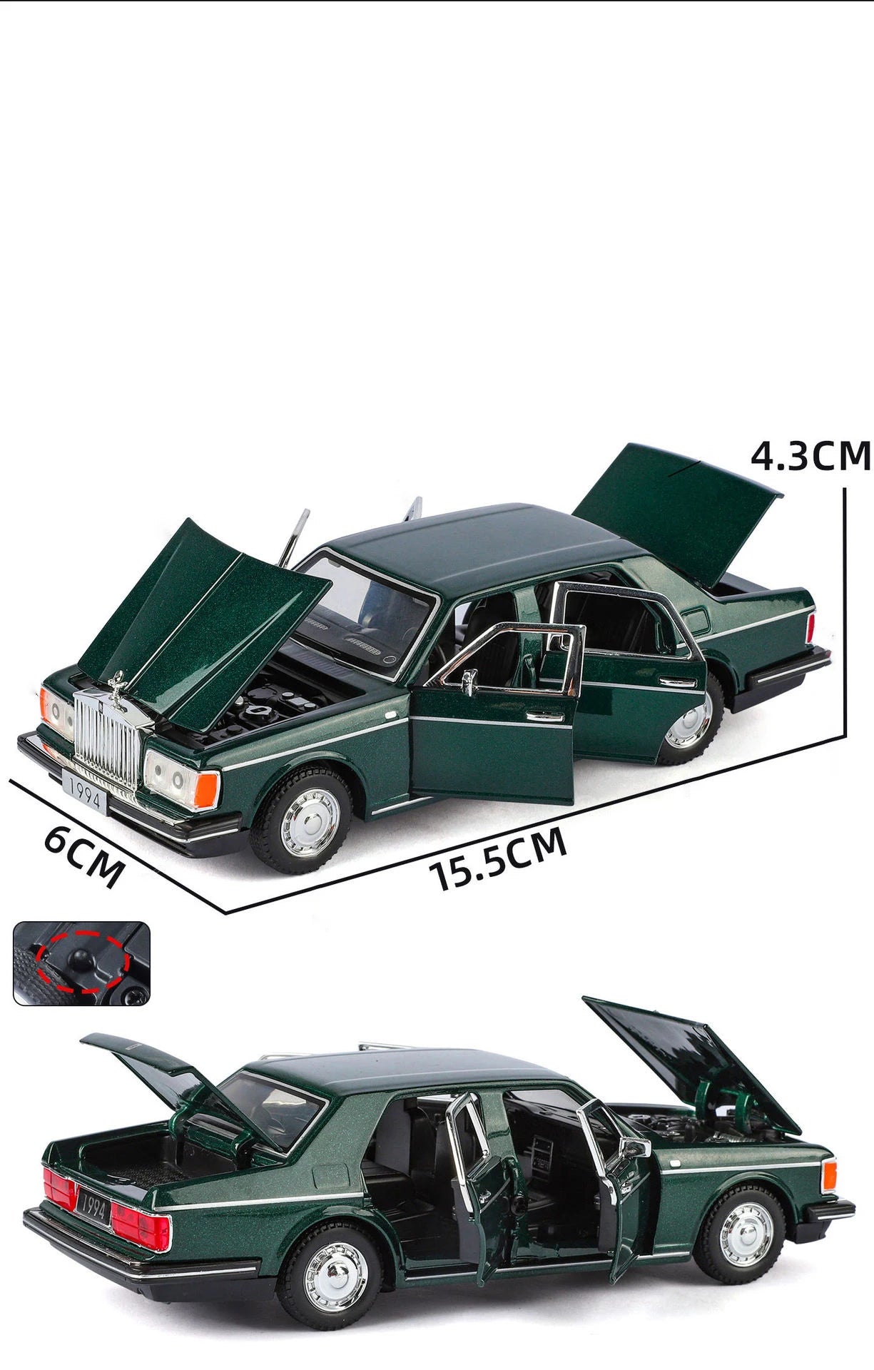 1:32 Rolls-Royces Silver Spur