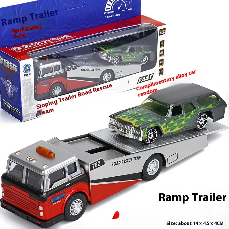1:64 Flat Trailer Series Road Rescue Kit Engineering