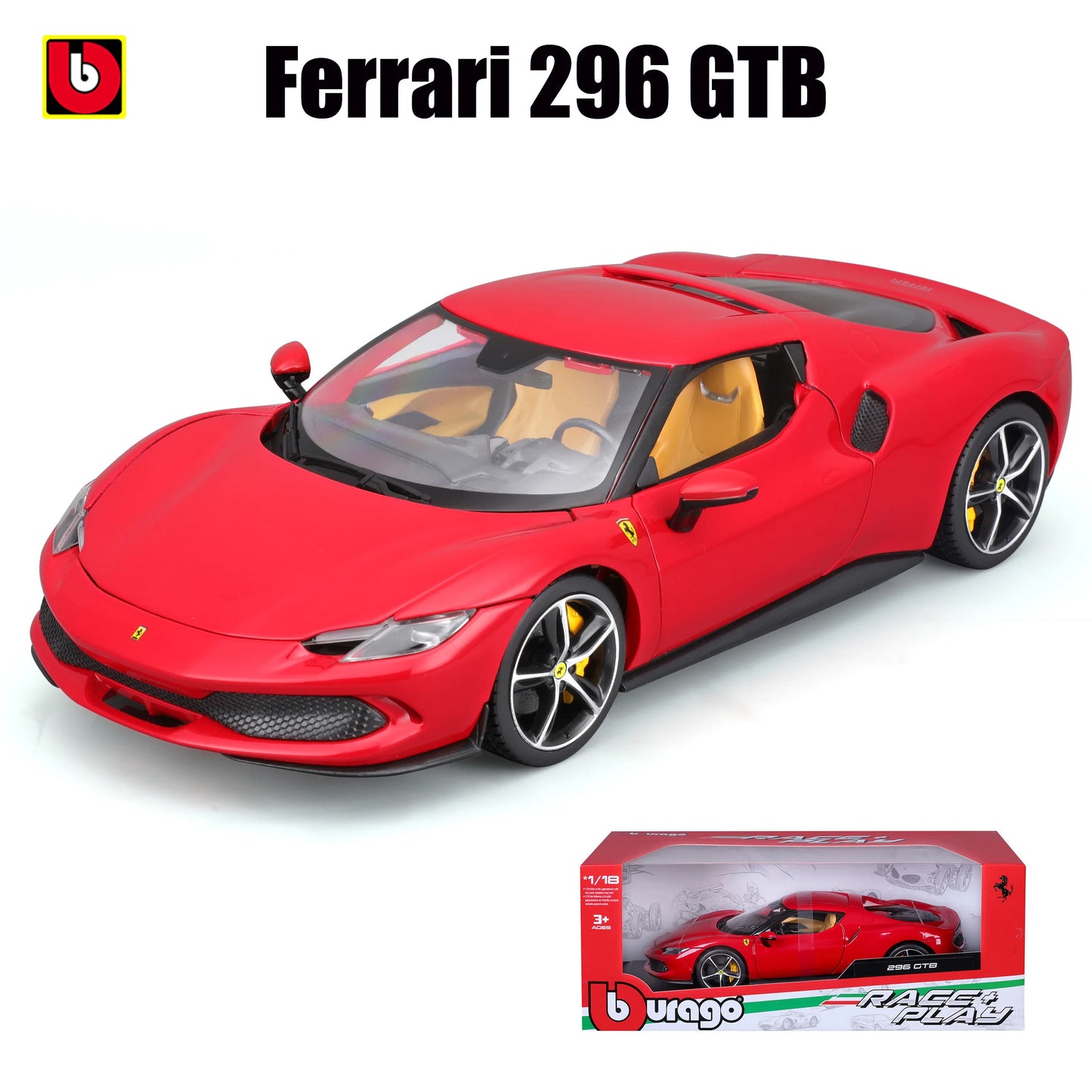 Ferrari Ferrari 296 G authentique 1:18