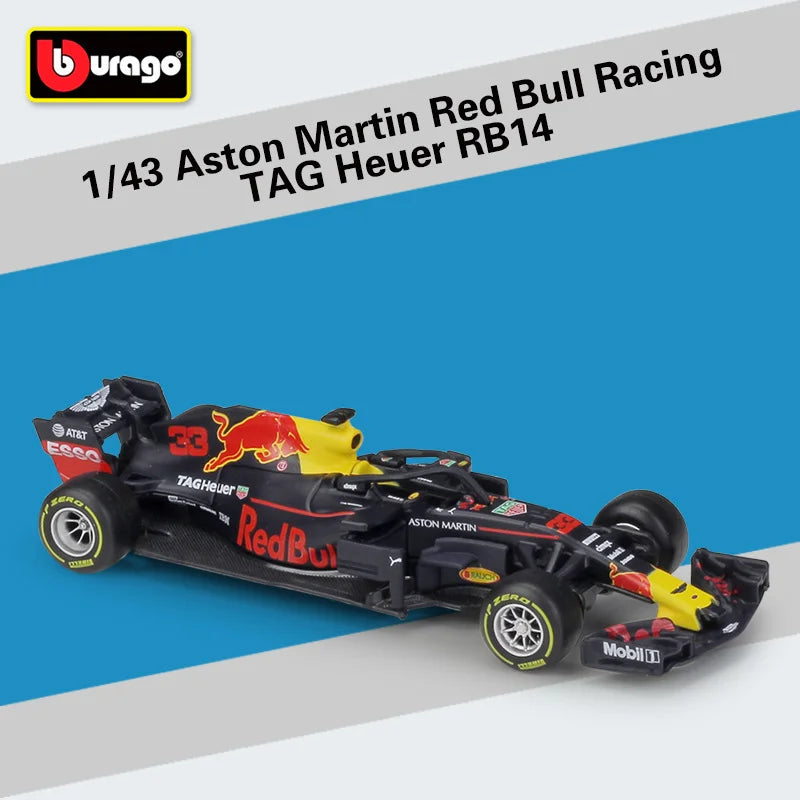 1:43 F1 Team Red Bull Racing RB19 RB20 Mclaren MCL38 MCL60 W15 Formula