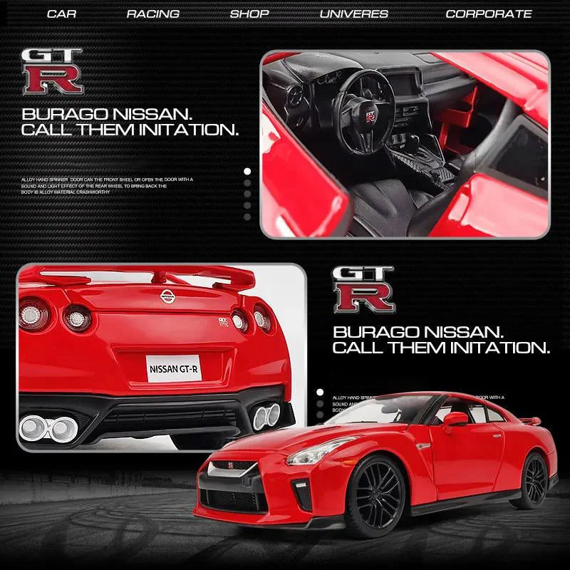 1:24 Nissan GTR R35 2017