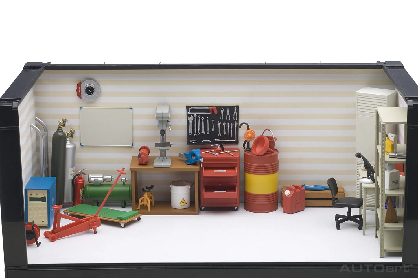 1:18 Garage kit set static display