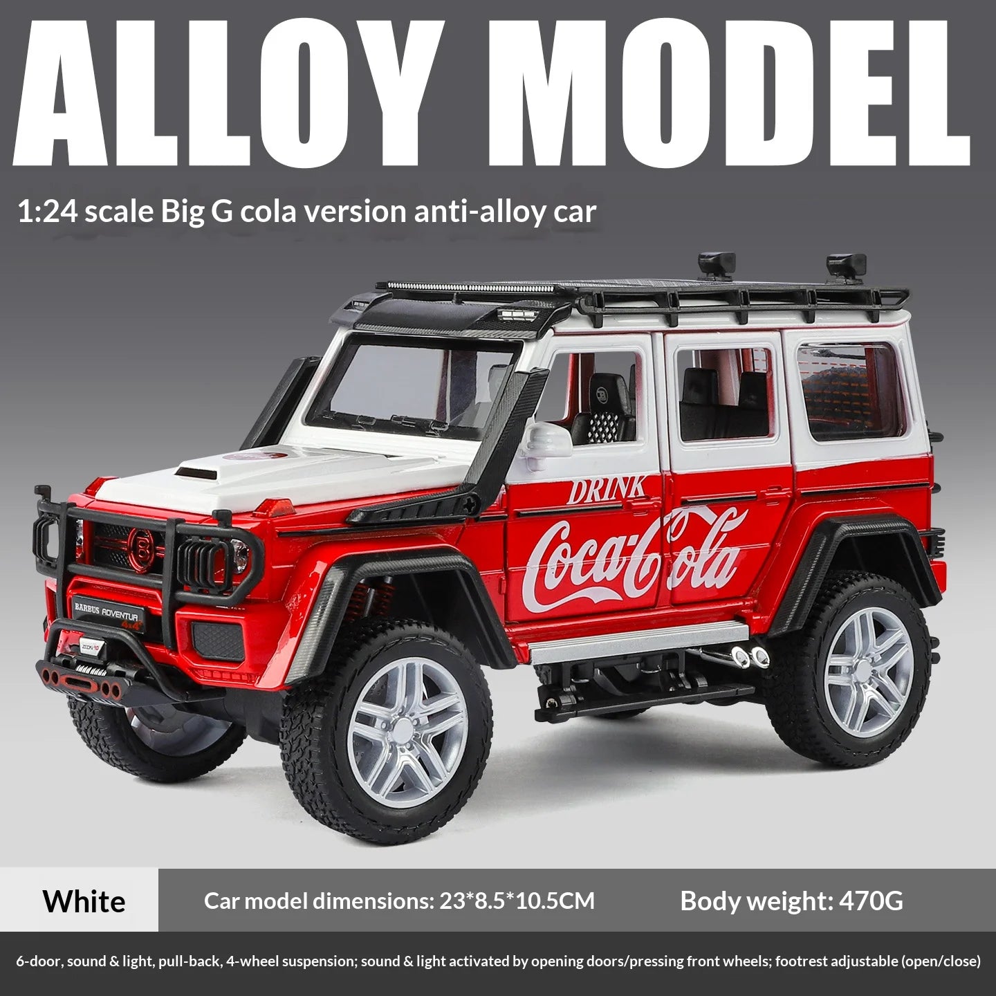 1:24 Mercedes-Benz G63 Coke version