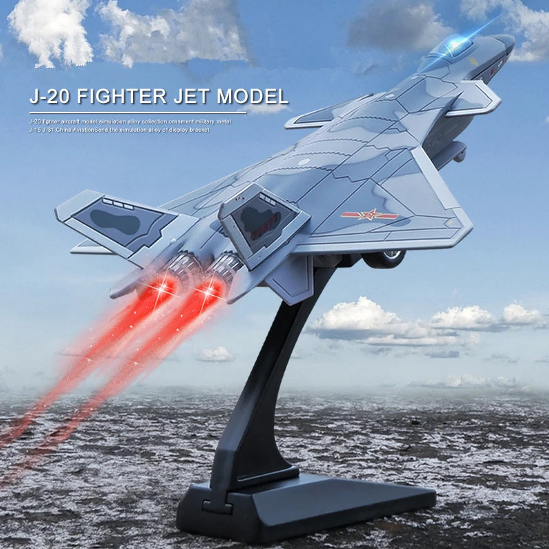Chengdu J-20 Alloy Stealth Fighter Aircraft