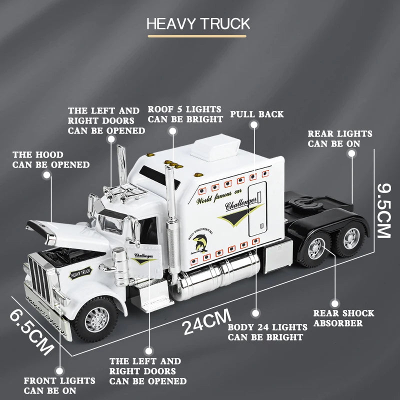 1:24 American tractor-Peterbilt 389