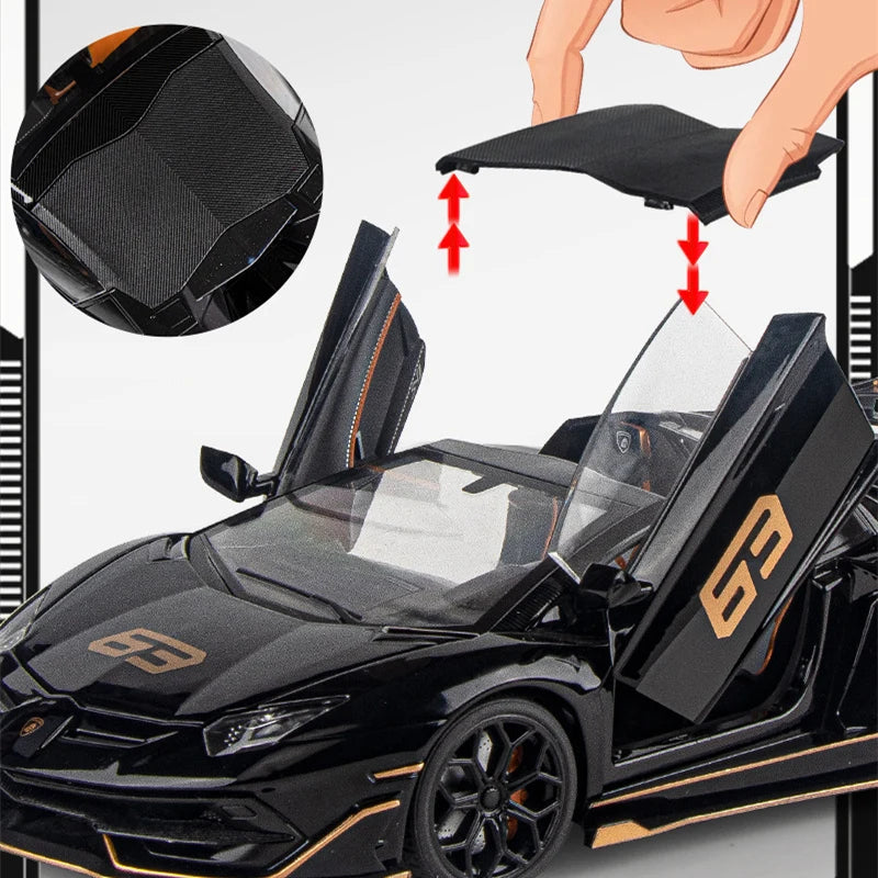 1:18 Lamborghini Aventador SVJ 63