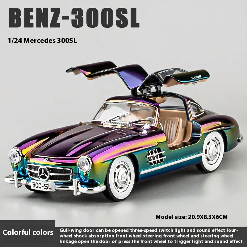 1:24 Mercedes-Benz 300SL Electroplated Version