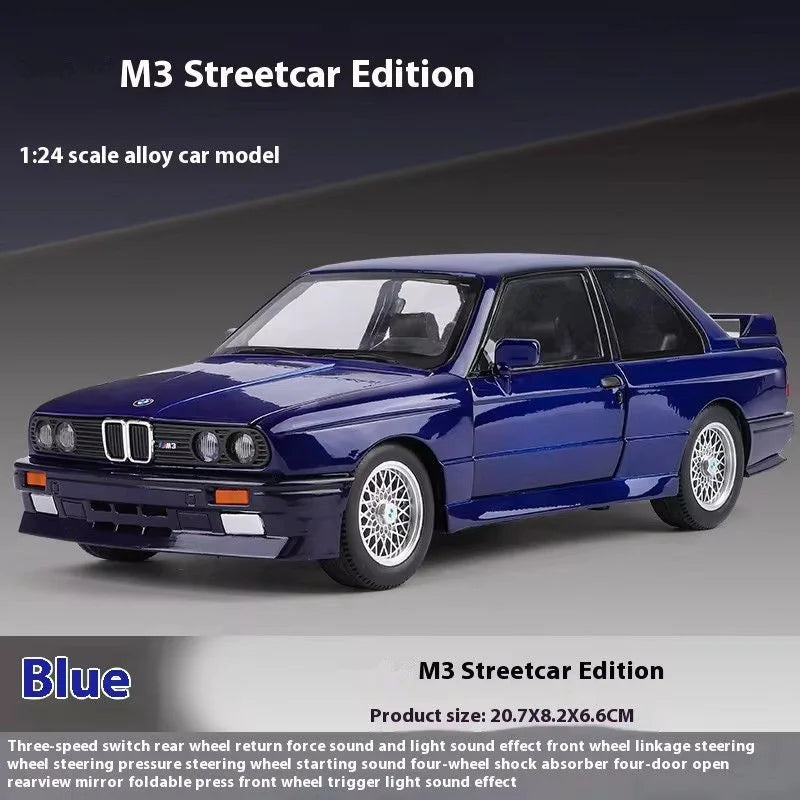 1:24 BMW 1988 M3 E30 Rust Damaged Version