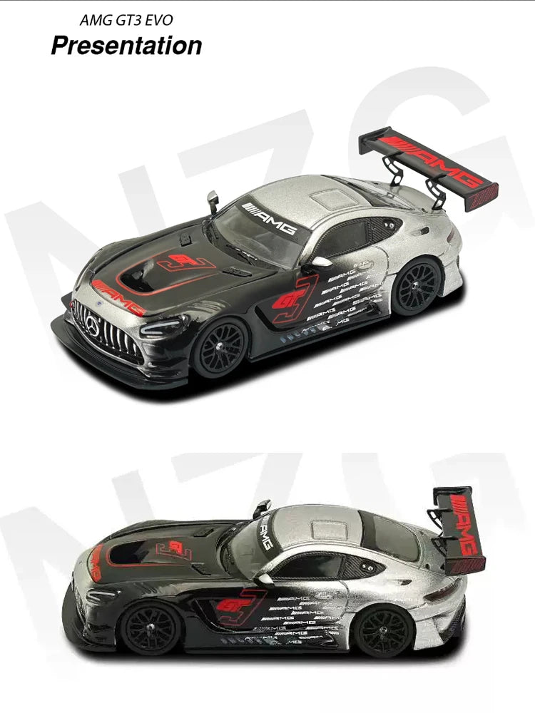 Mercedes-Benz AMG GT3 EVO II à l'échelle 1:64