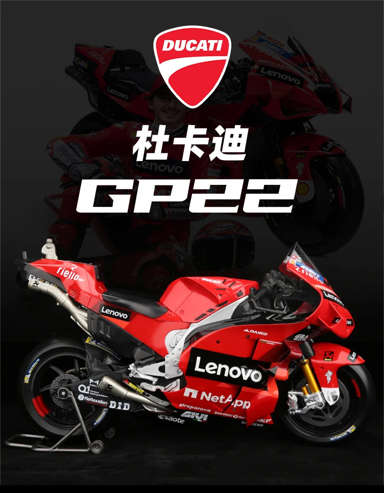 1:6 Ducati Racing Team No. 63, 2022 2018 KTM 450SXFF 84 Moto GP