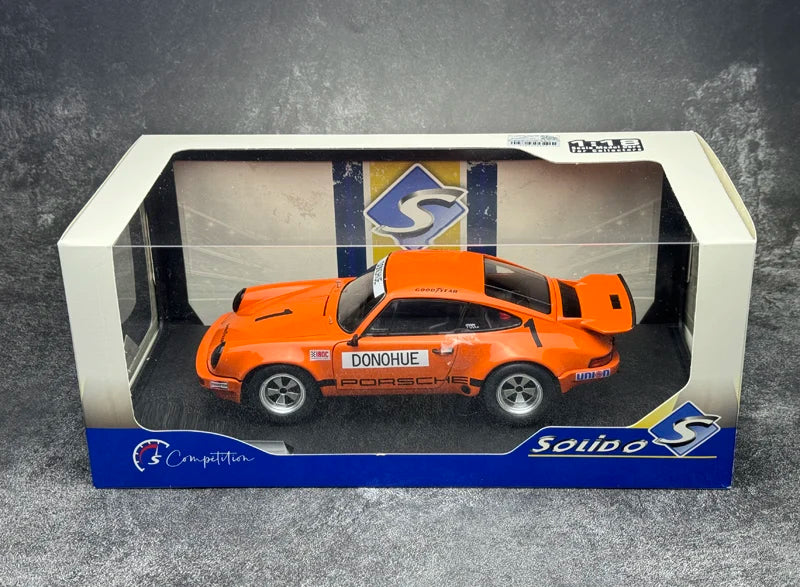 1:18 Porsche 911 RS 3.0 IROC No:4 Follmer IROC Reverside 1974