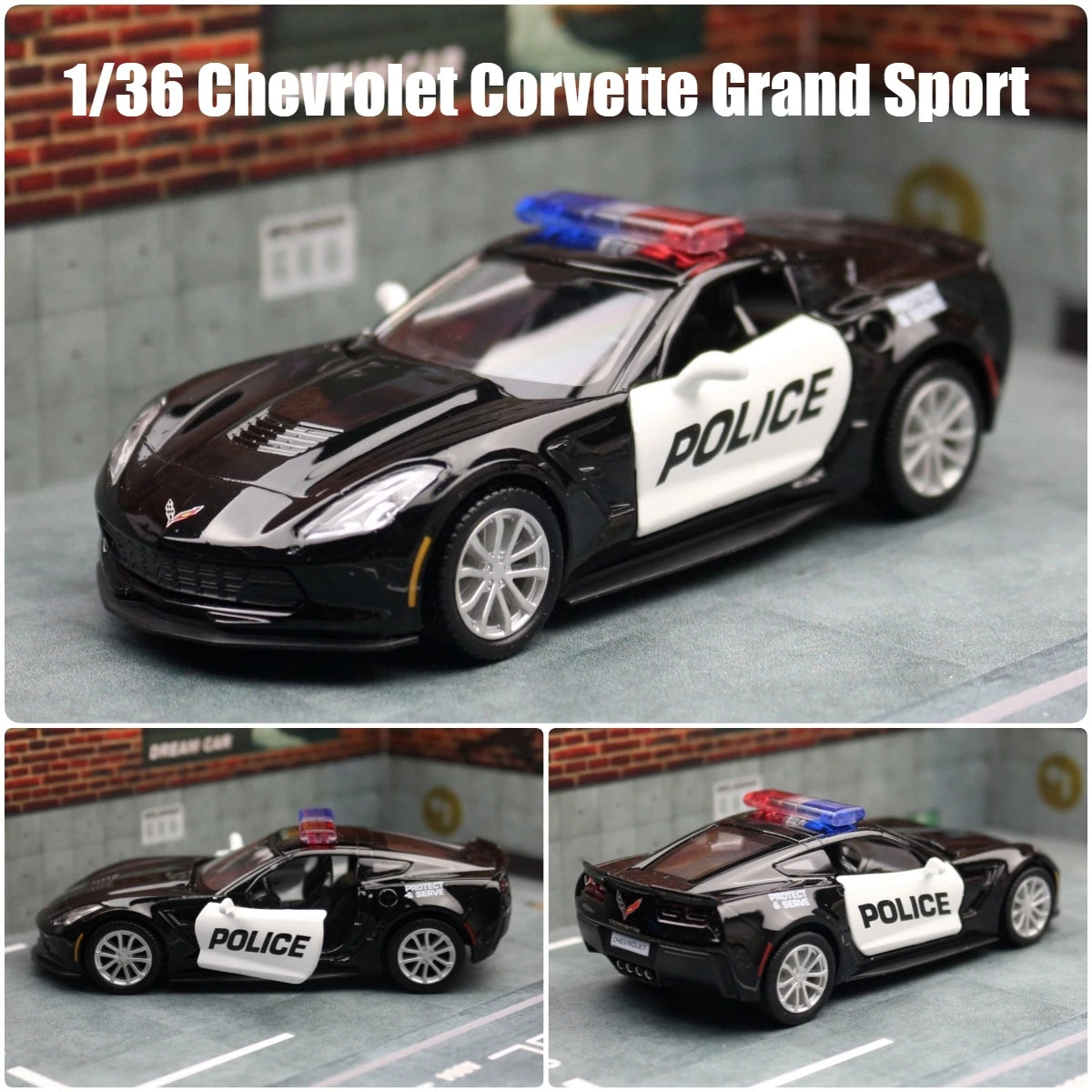 1:36 Chevrolet Corvette Grand Sport C7