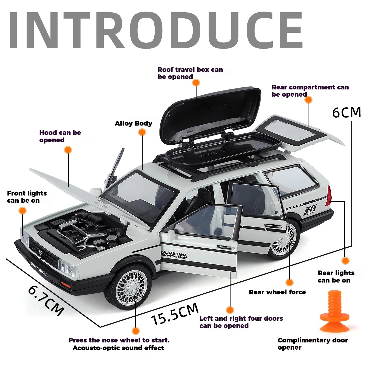 1:32 Volkswagen Santana