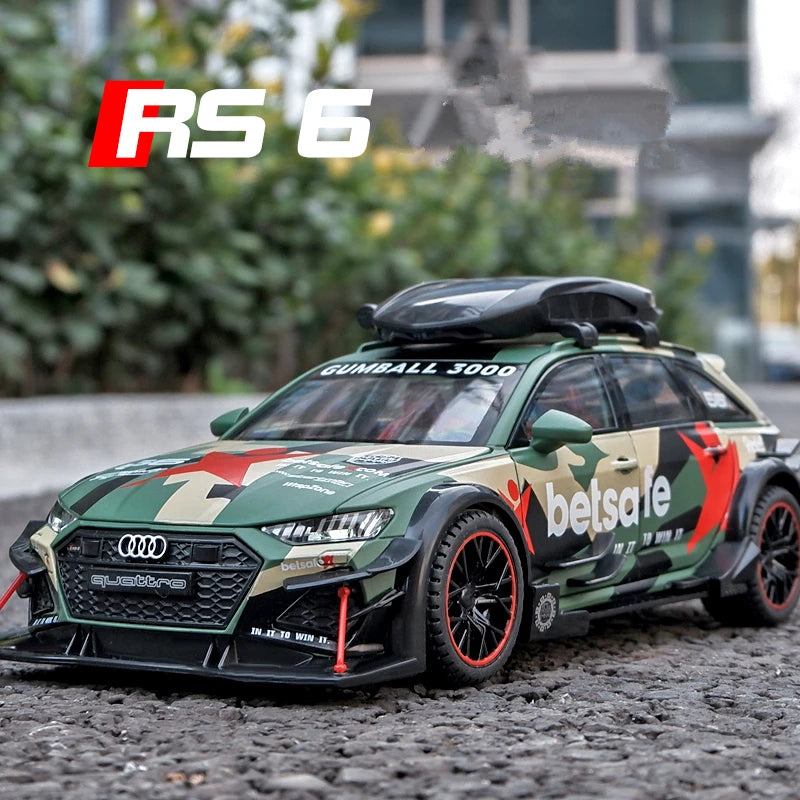 1:24 Audi RS6 Avant Station Wagon Track