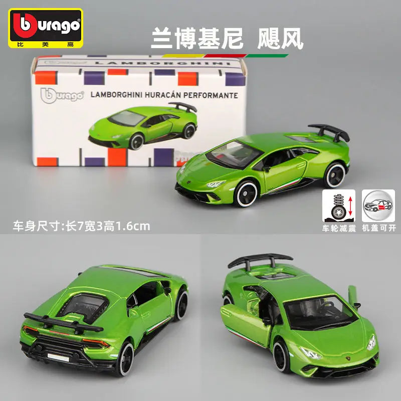 1:64 Chevrolet Mustang Porsche Lamborghi