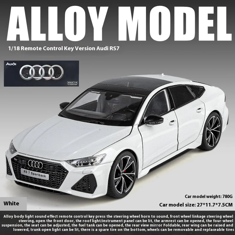 1:18 Audi RS7 Remote Control Version