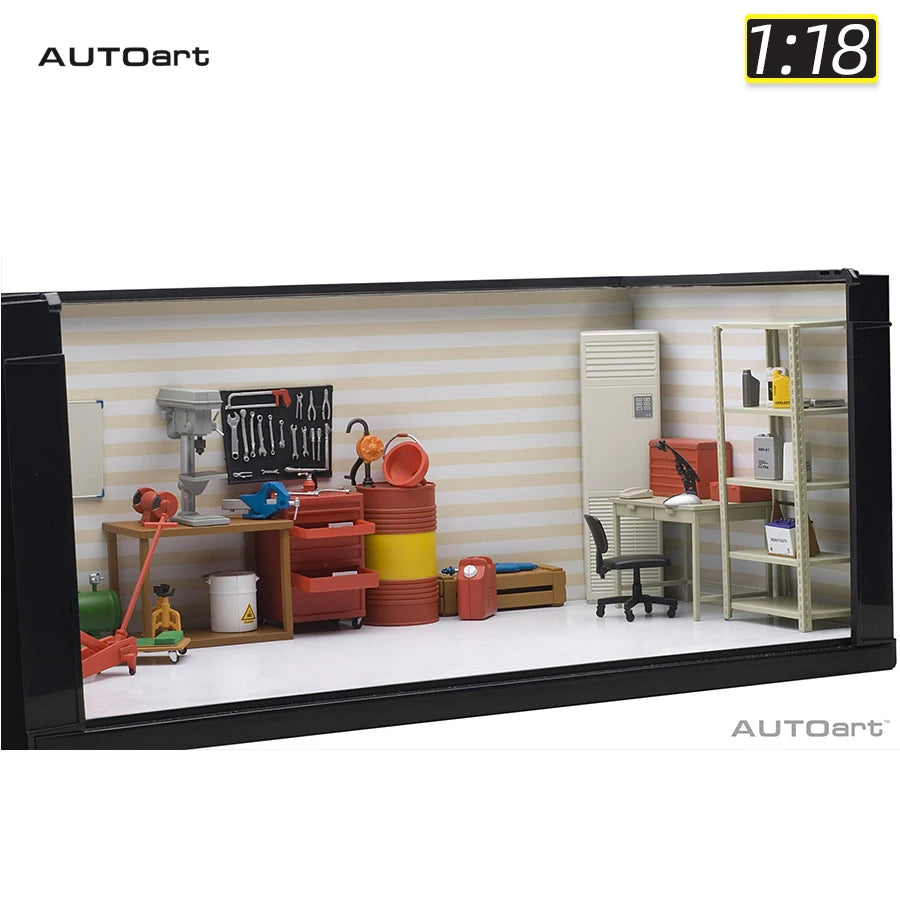1:18 Garage kit set static display