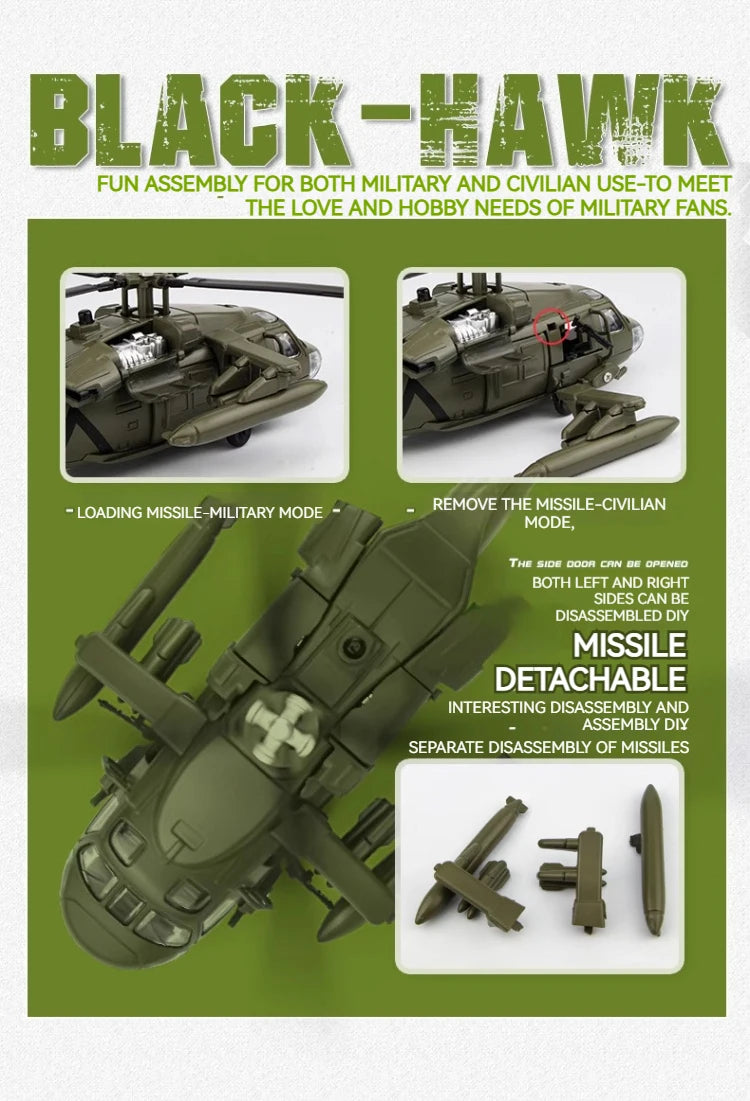 1:32 Black Hawk Helicopter