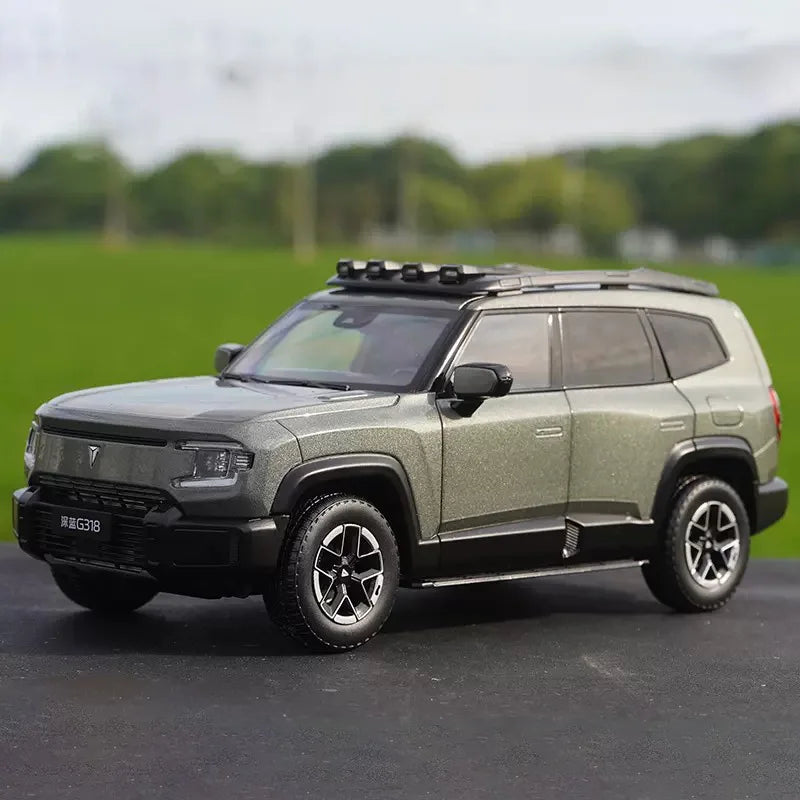 1:18 Scale Changan Deepal G318 New Energy Off-road Vehicle Alloy Car Model Collection Ornaments