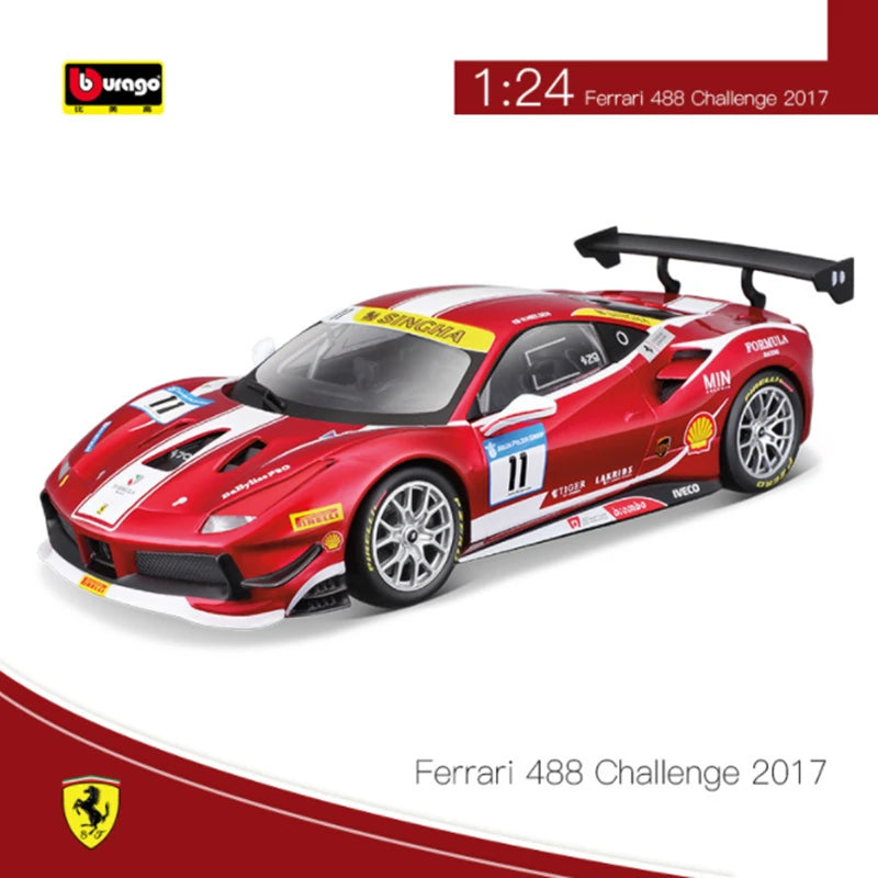 1:24 2017 Ferrari 488 Challenge