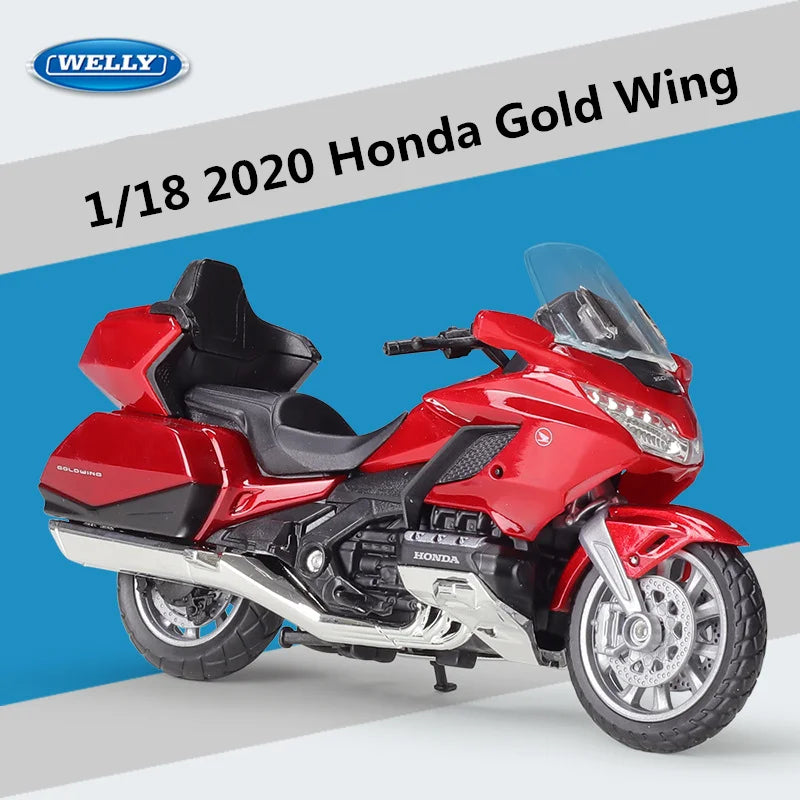 1:18 HONDA Gold Wing Touring Motorcycle