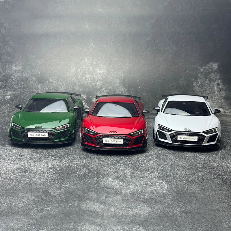 1:18 Audi R8 convertible performance 2021