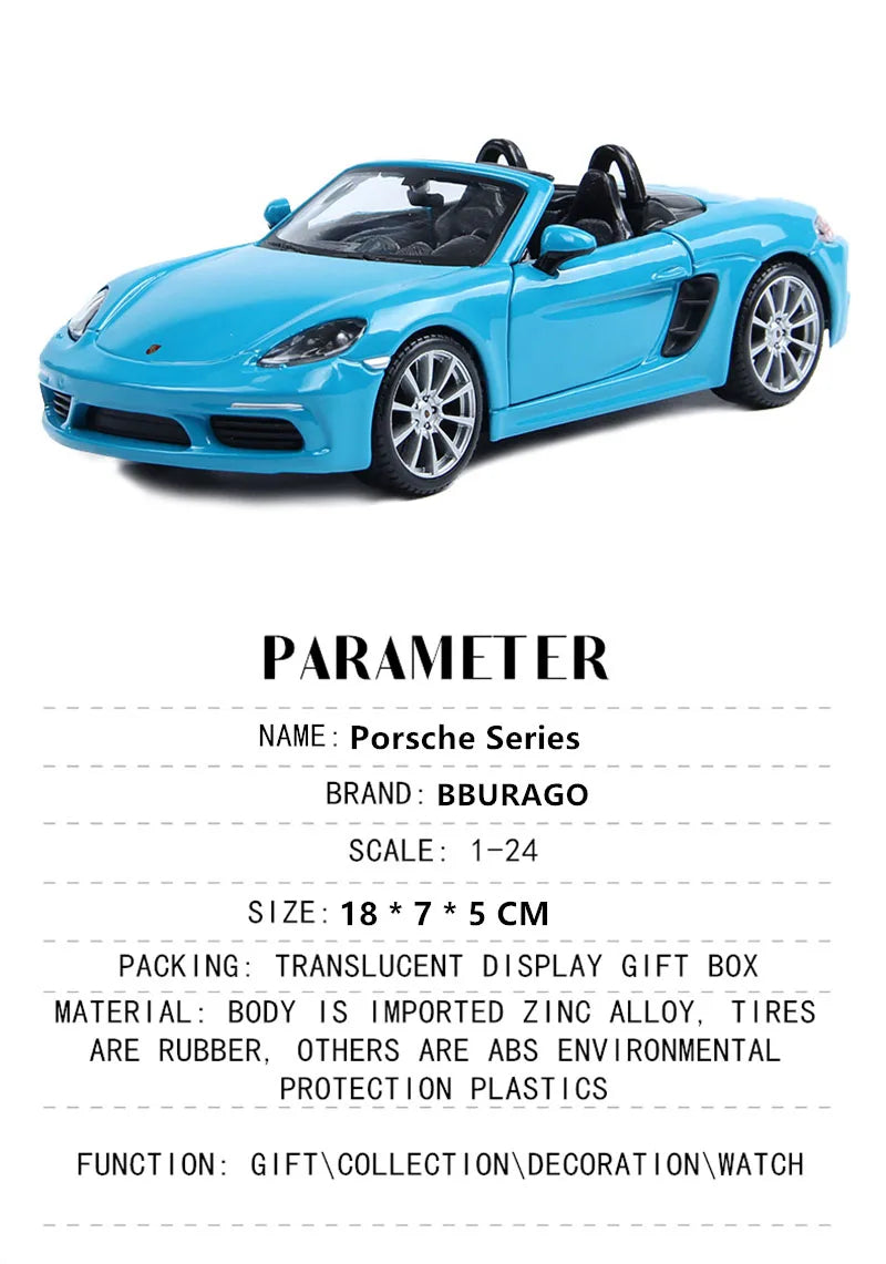 1:24 Porsche 718 Boxster