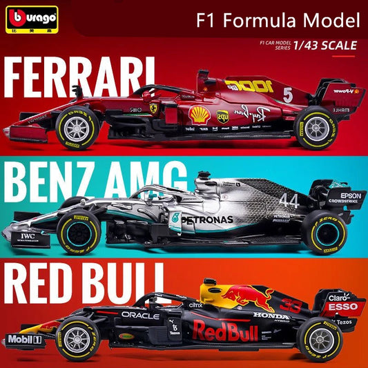 1:43 F1 Team Red Bull Racing RB19 RB20 Mclaren MCL38 MCL60 W15 Formula