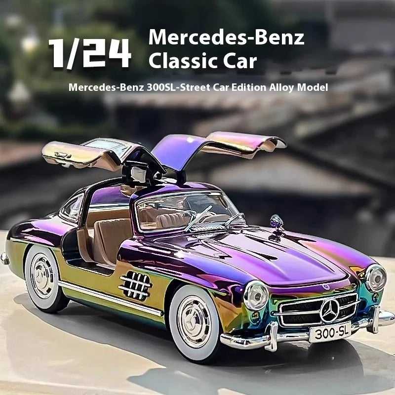 1:24 Mercedes-Benz 300SL Electroplated Version