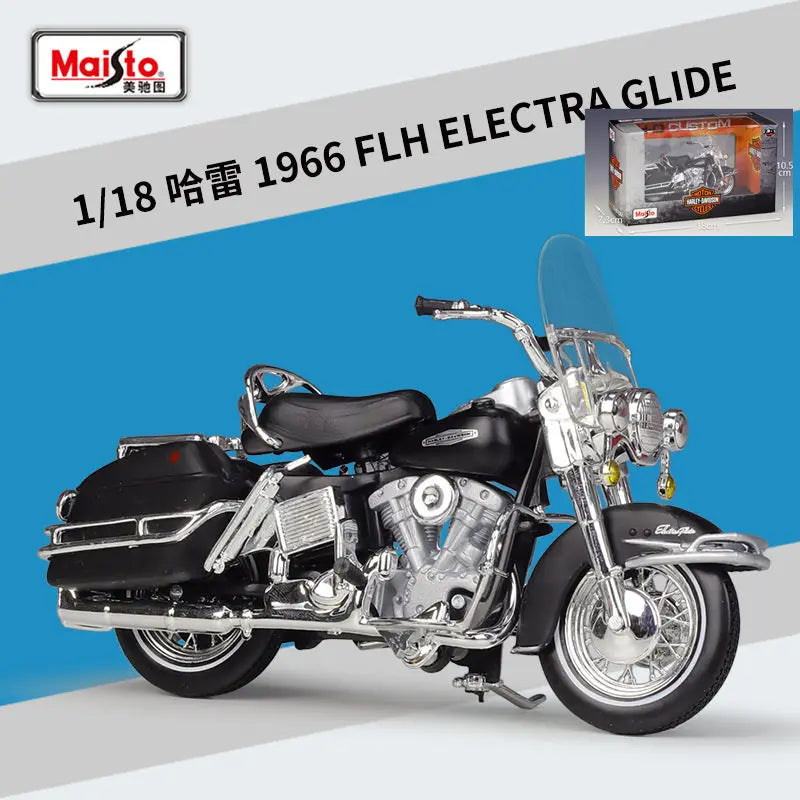 1:18 Harley 1966 FLH Electra Glide