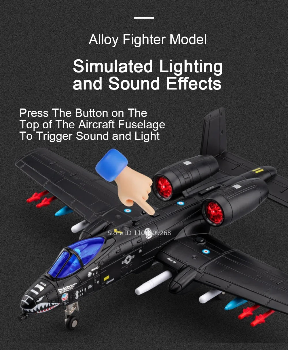 1:32 F-14 Tomcat A-10 Thunderbolt II Fighter