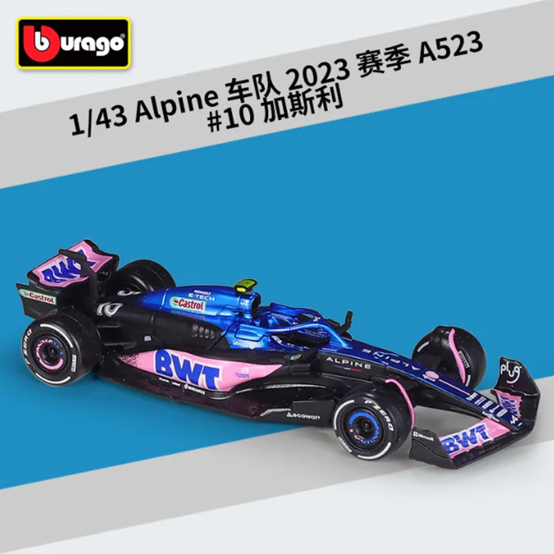 1:43 F1 Team Red Bull Racing RB19 RB20 Mclaren MCL38 MCL60 W15 Formula