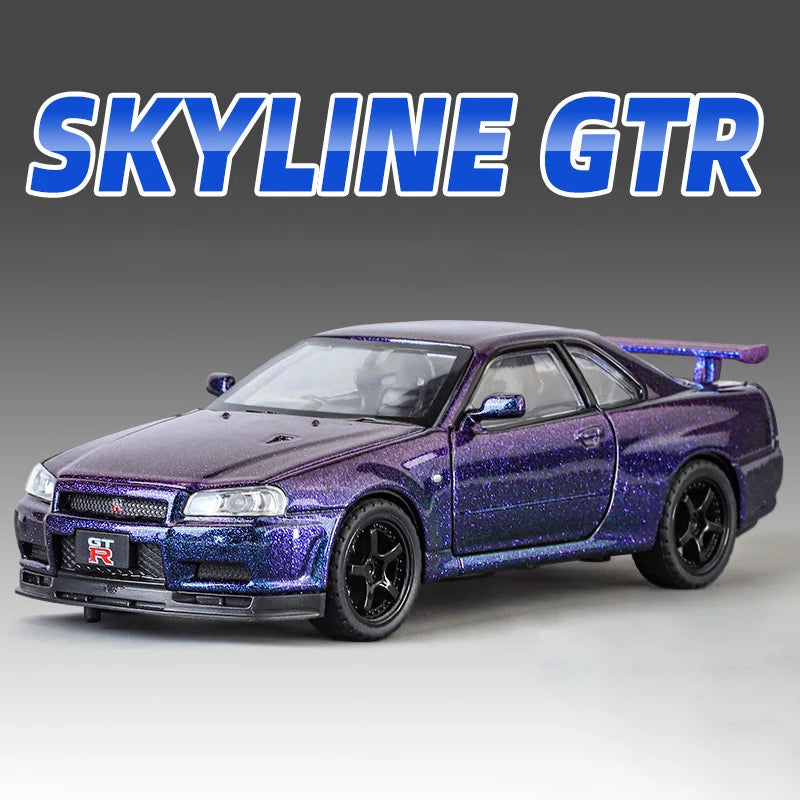 1:32 Nissan Skyline Ares GTR R34