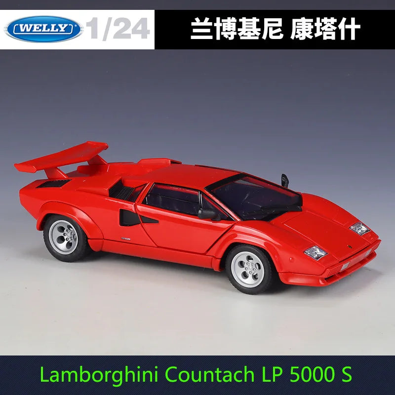 1:24 Lamborghini Countach Lp 5000 S lp5000