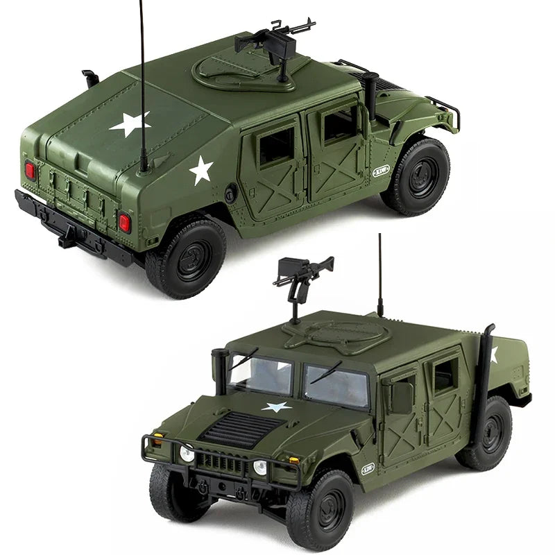 1:18 Hummer H1 Military Explosion