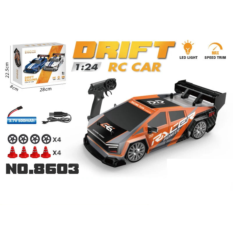 1:24 RC Drift Car 2.4G 4WD Remote Control