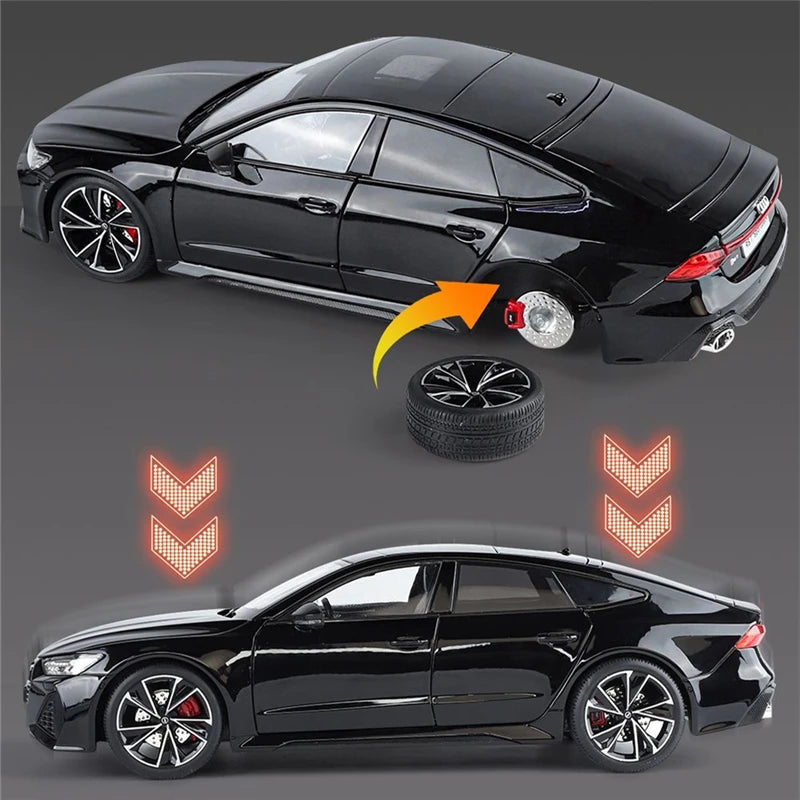 1:18 AUDI RS7 Key Remote Control Version