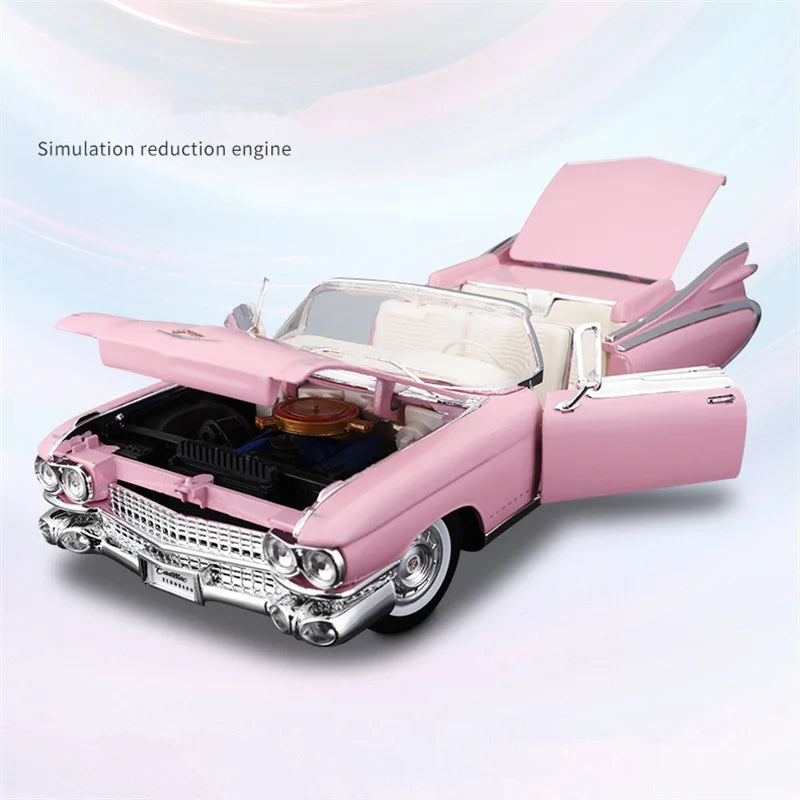 1:18 Pink Cadillac Eldorado Biarritz