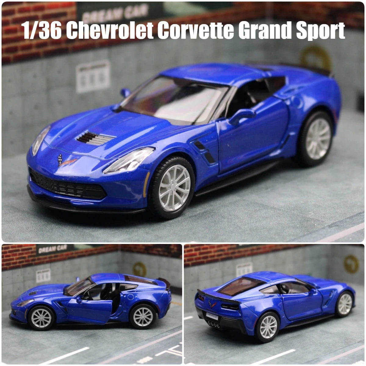 1:36 Chevrolet Corvette Grand Sport C7