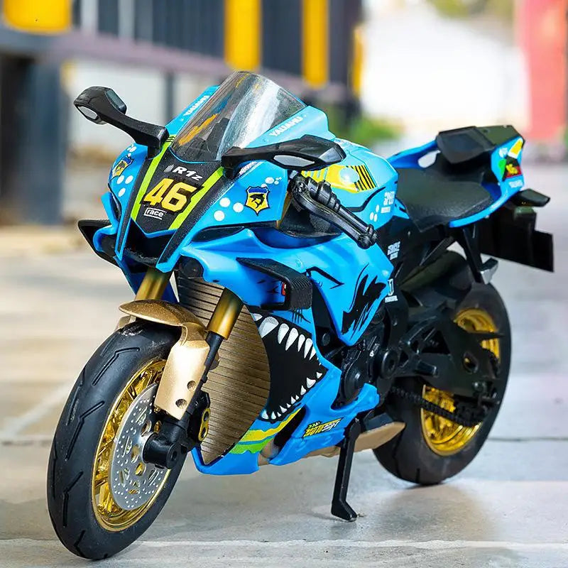 1:10 Yamaha YZF-R1 Kawasaki H2R
