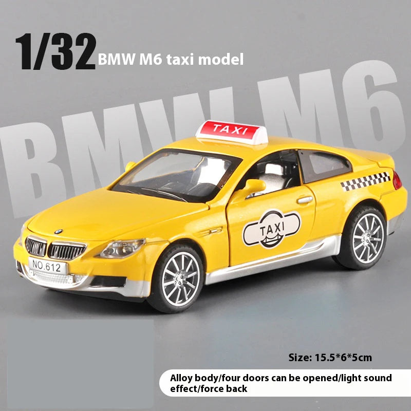 1:32 BMW M6 Taxi