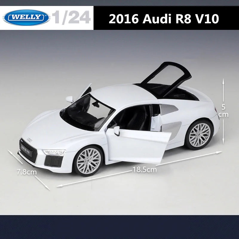 1:24 Audi R8 V10