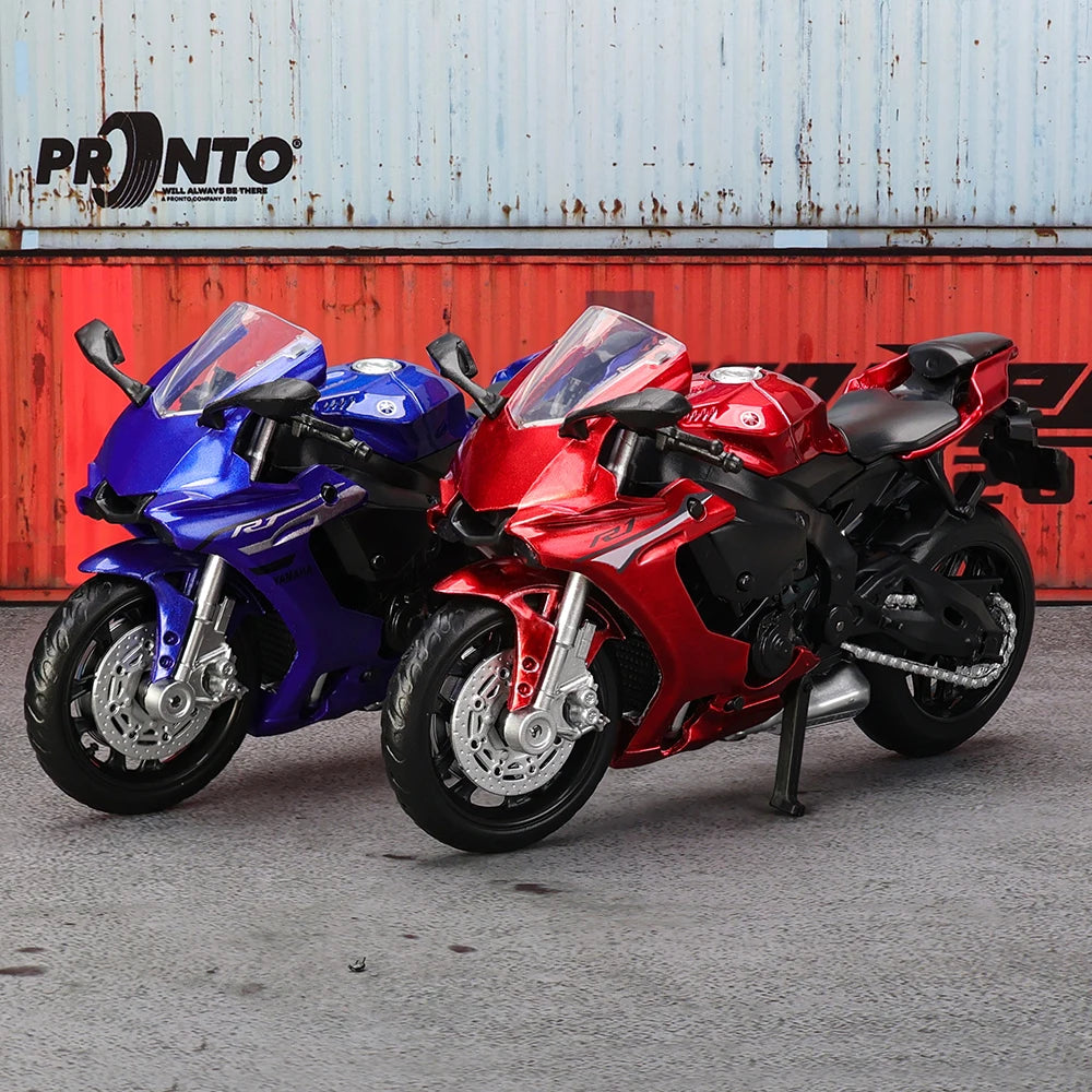 1:18 Suzuki GSX-R1000 YAMAHA YZF-R1 1976 Rally200