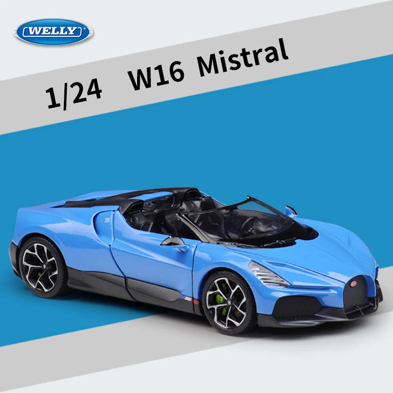 1:24 Bugatti W16 Mistral