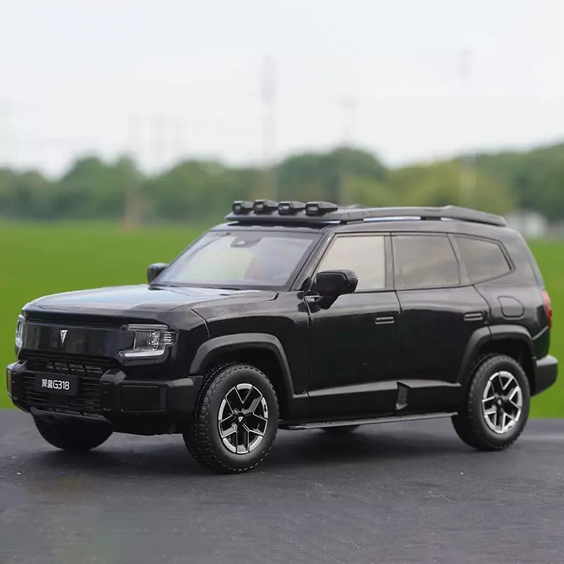 1:18 Scale Changan Deepal G318 New Energy Off-road Vehicle Alloy Car Model Collection Ornaments