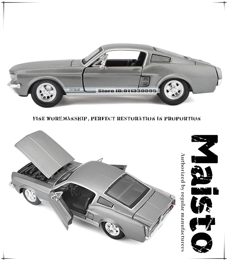 1:24 1967 Mustang GT FORD Shelby GT500