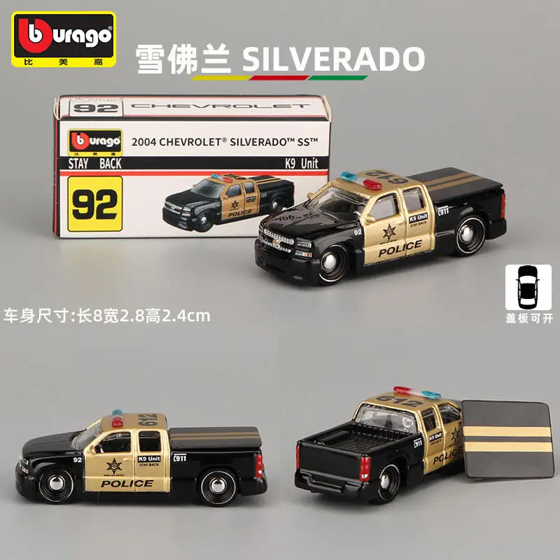 1:64 Chevrolet Mustang Porsche Lamborghi